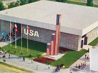 Zagrebački velesajam, paviljon SAD-a, oko 1968. godine